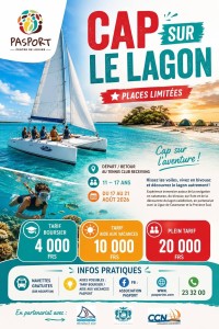 Camp Cap sur le Lagon PASPORT - Navigation en catamaran et bivouac sur îlot - Vacances d'août 2026 - Jeunes de 11 à 17 ans