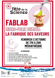 Fête de la science à Dumbéa – Saveurs savantes – 2 octobre 2026